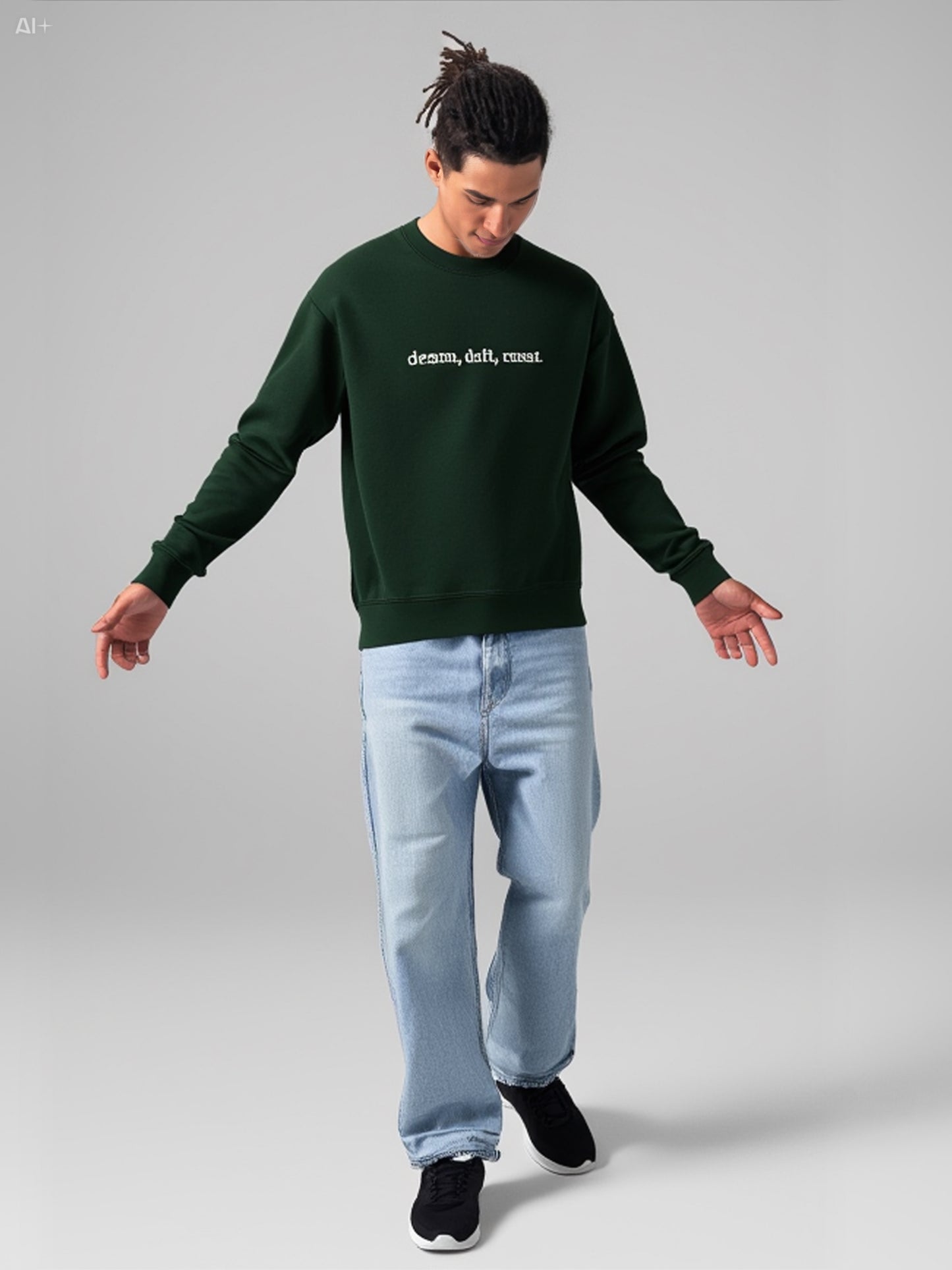 Olive Flow Sweatshirt