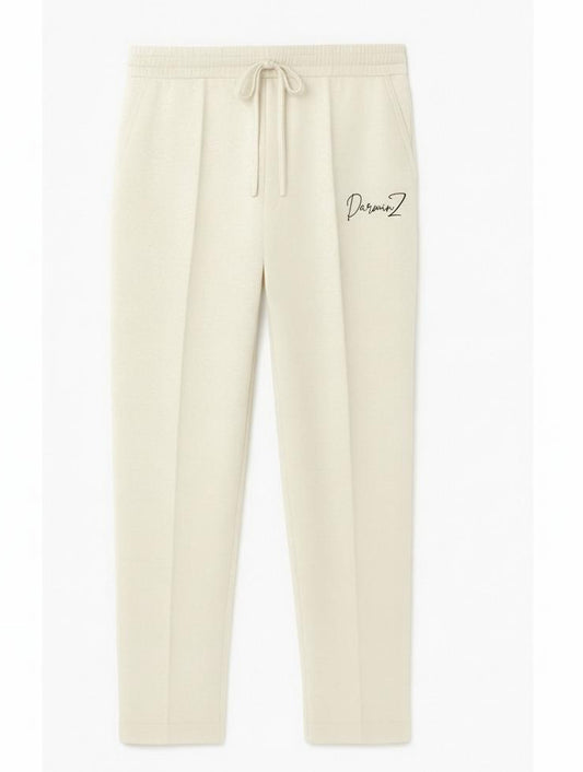 DarminZ Pleated Trouser Cream