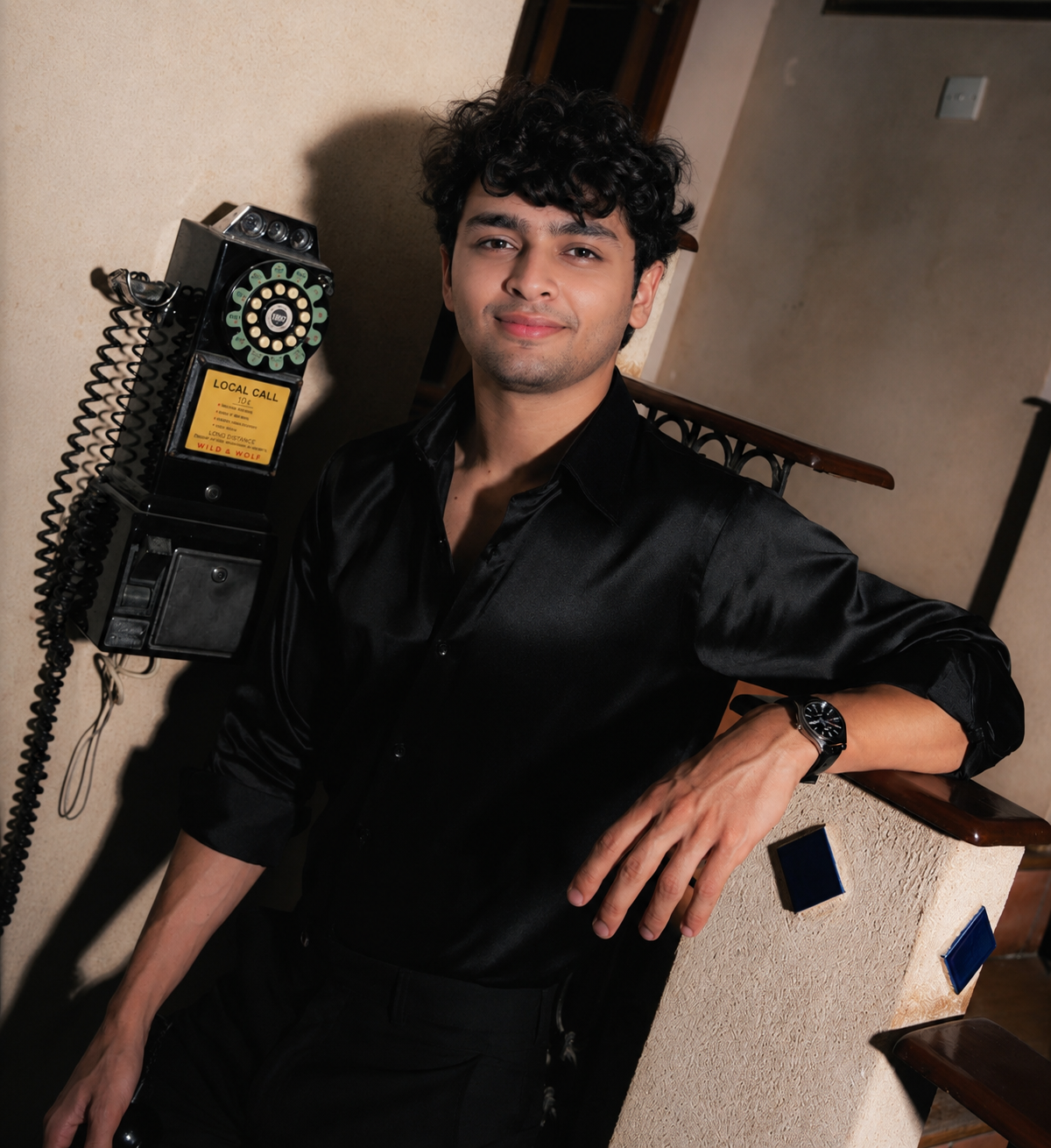 Black Diamond Satin Shirt | Limited Drop