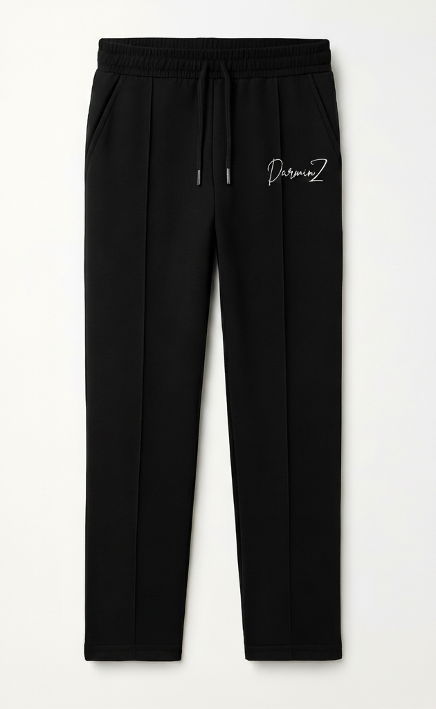 DarminZ Pleated Trouser Black