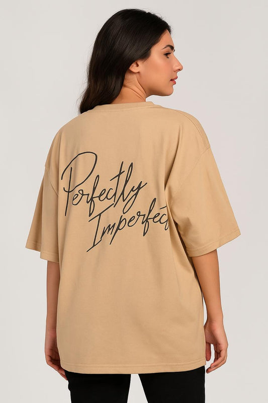 PERFECTLY IMPERFECT - Oversized TEE