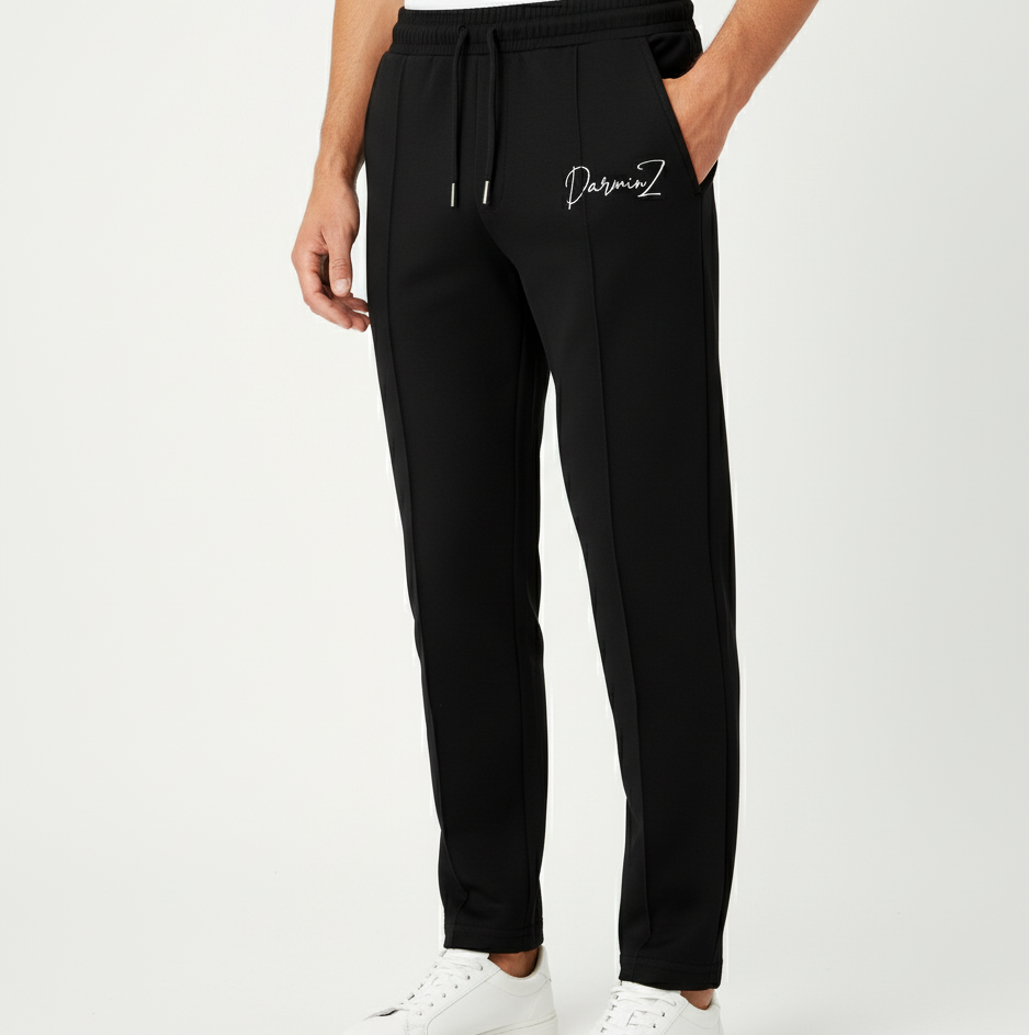 DarminZ Pleated Trouser Black
