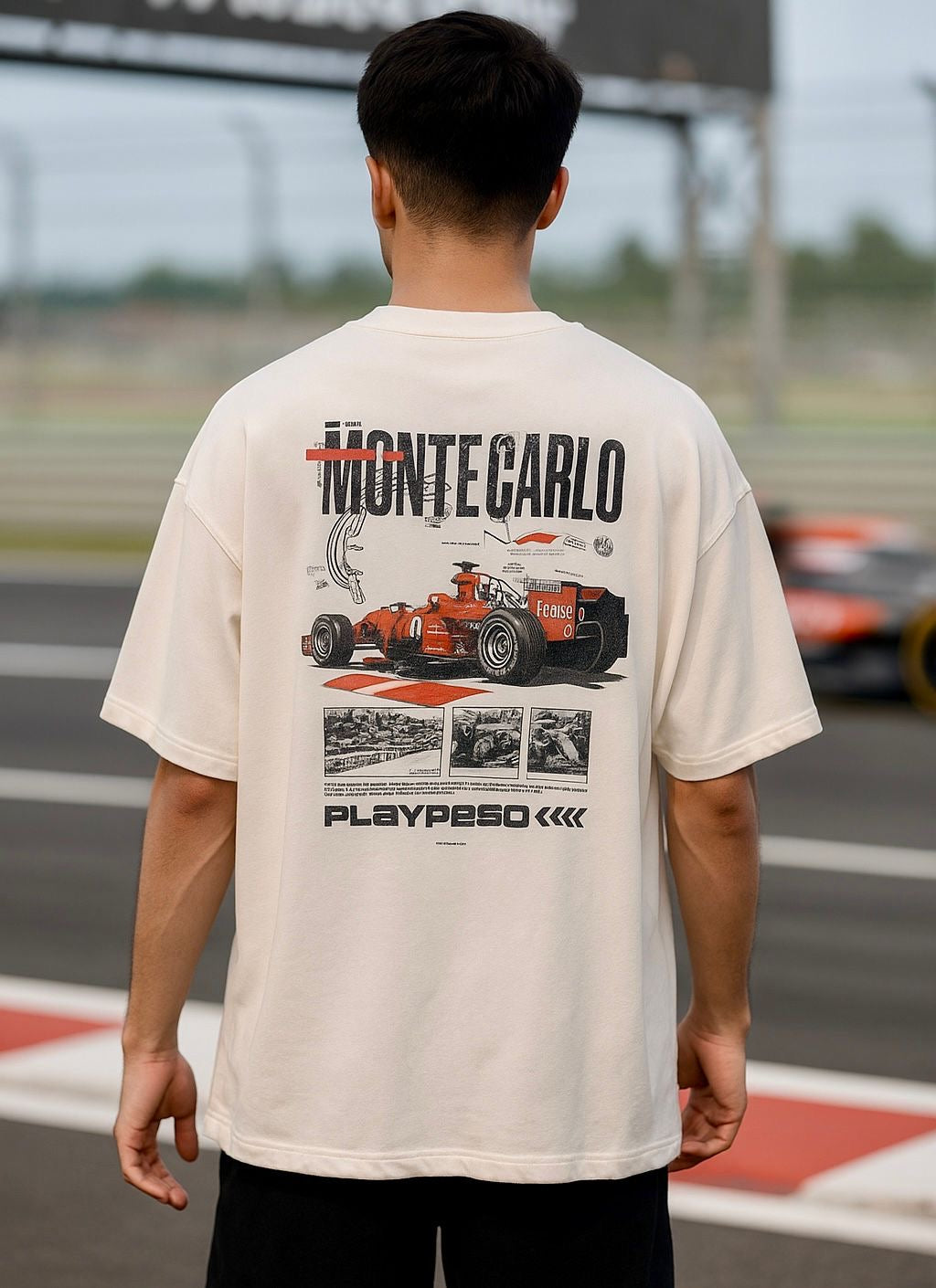 MONTE CARLO F1 -  Oversized TEE