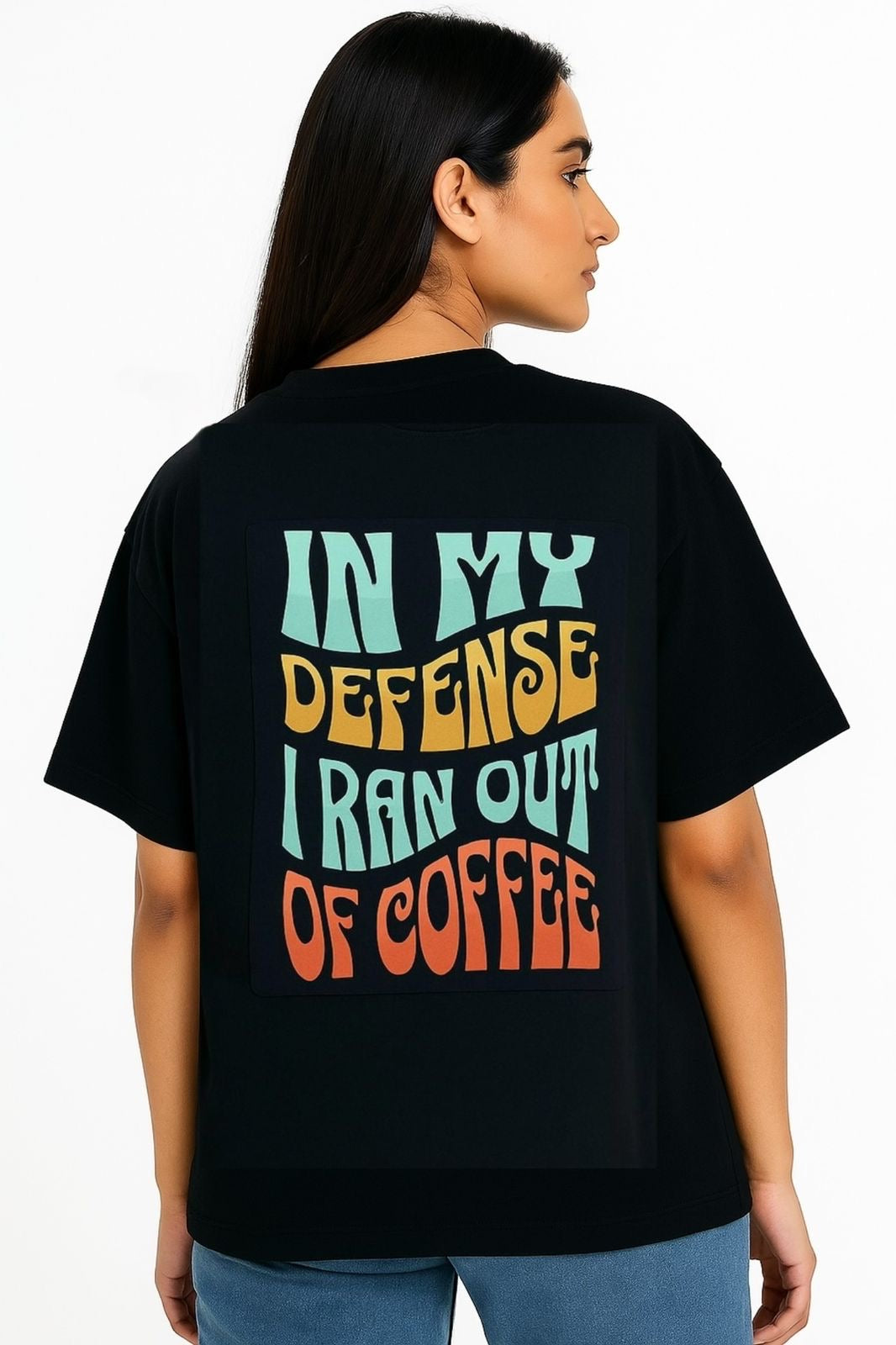 BLACK COFFEE - Oversized TEE