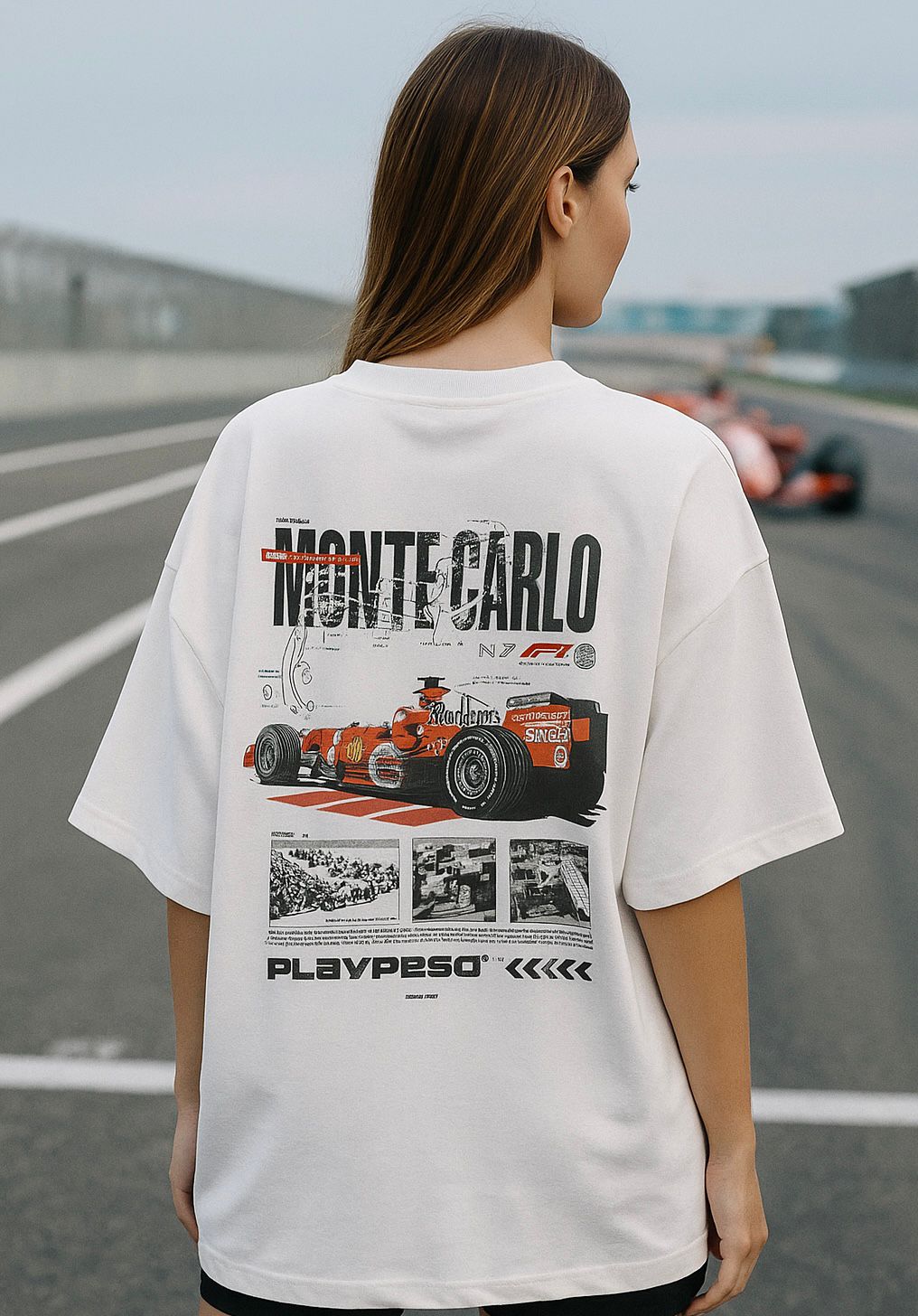 MONTE CARLO F1 - Oversized TEE