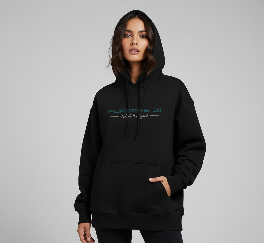 Porsche Noir Hoodie