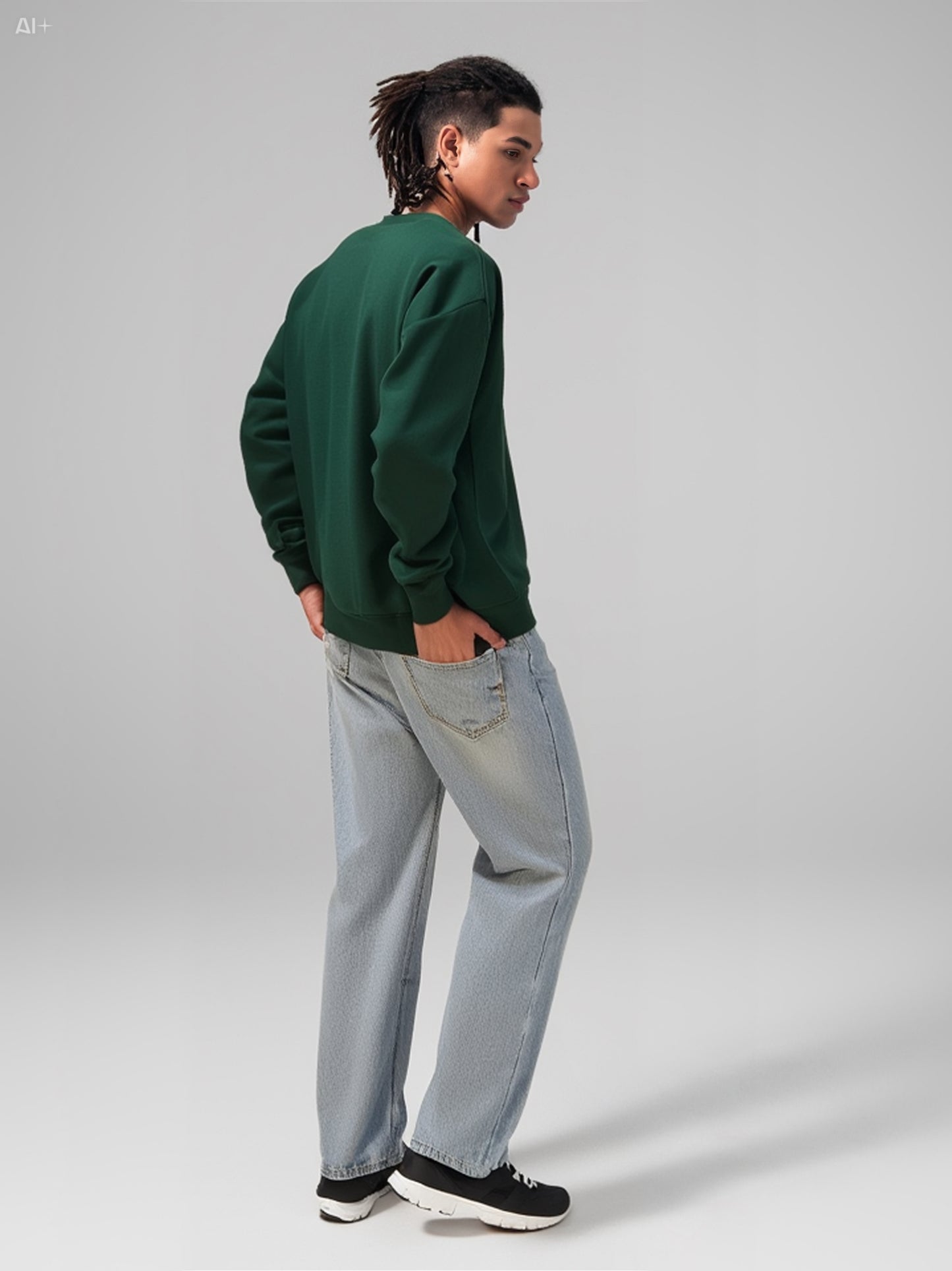 Olive Flow Sweatshirt