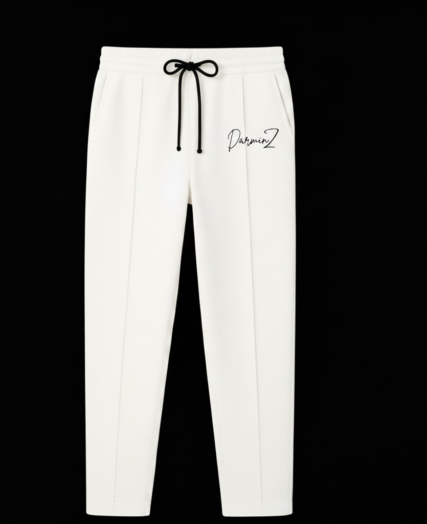 DarminZ Pleated Trouser White