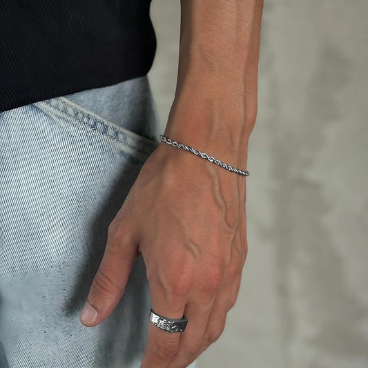 ROPE BRACELET SILVER