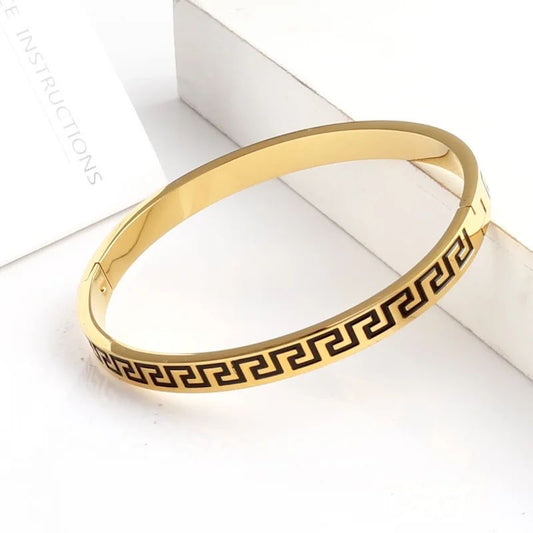 GREEK KEY CUFF