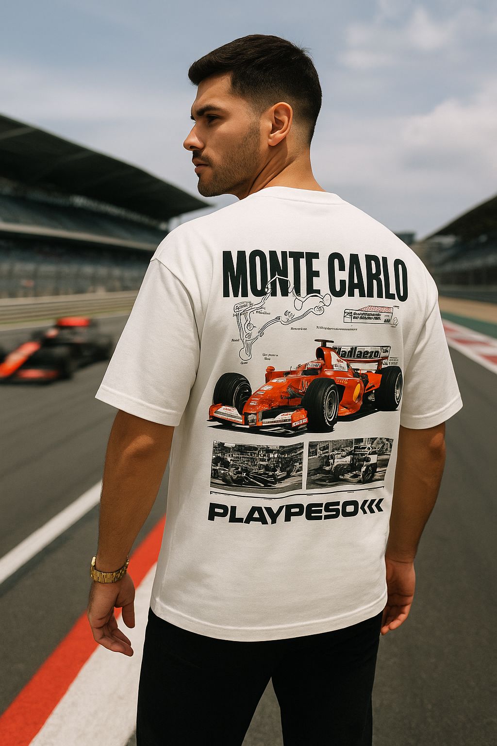 MONTE CARLO F1 -  Oversized TEE
