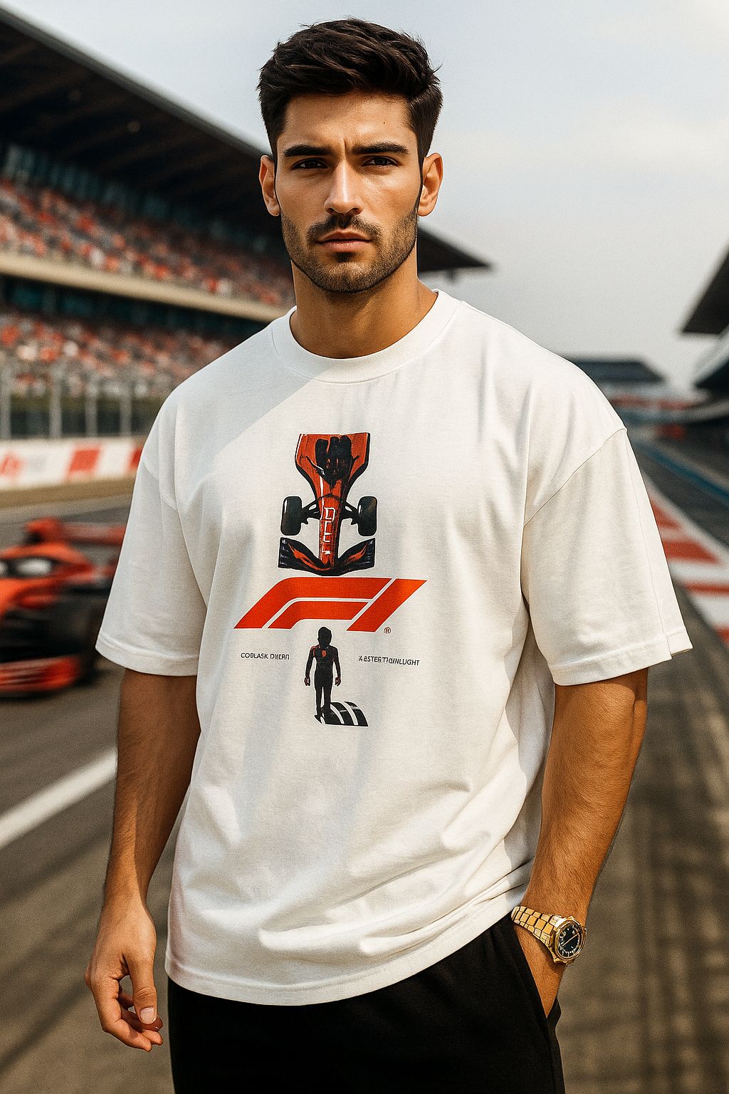 MONTE CARLO F1 -  Oversized TEE