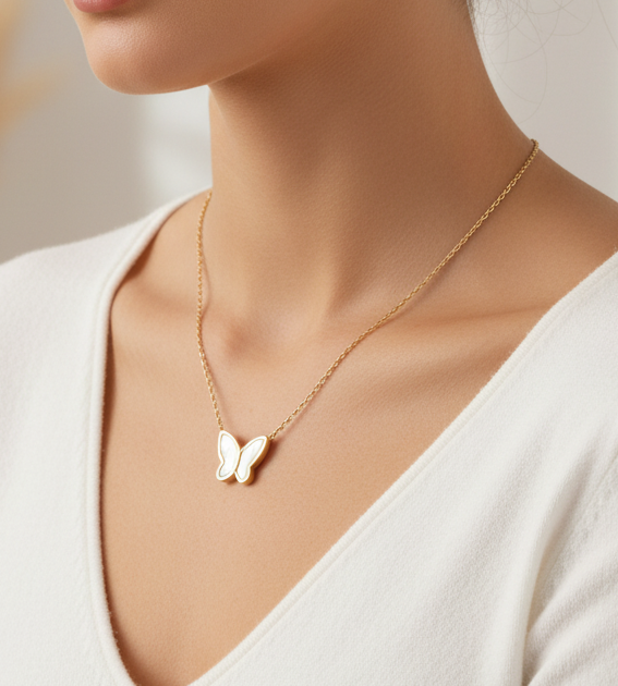 Butterfly Charm Pendant