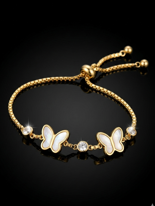 Butterfly Charm Bracelet