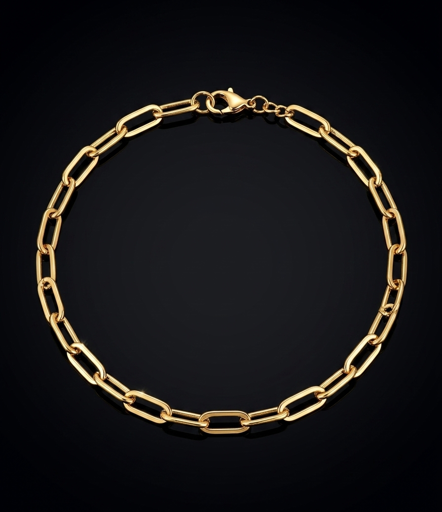 Rectangular Link Bracelet