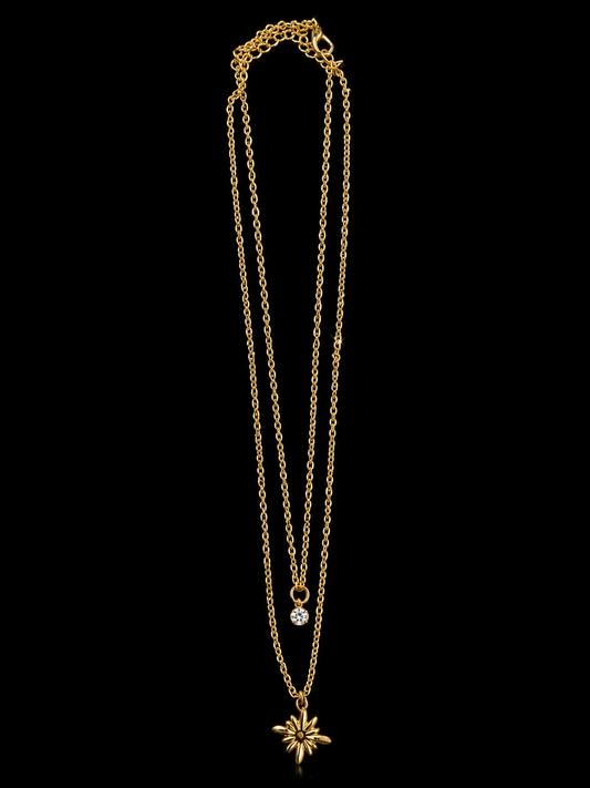 Solidaris Double Chain Pendant